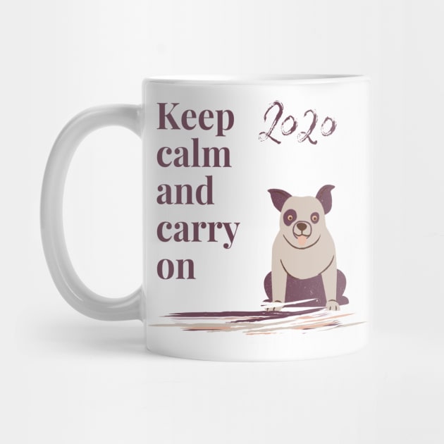 Keep Calm and Carry On by Pro-tshirt